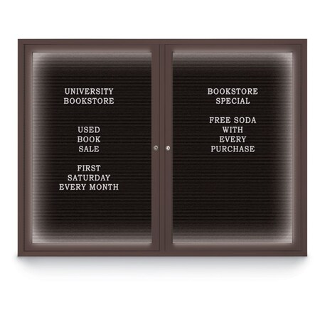United Visual Products Hinge-less Radius Corkboard, 11"x13-1/2", Satin Alum Frame/Keylime UVEB1113R-SATIN-KEYLIME